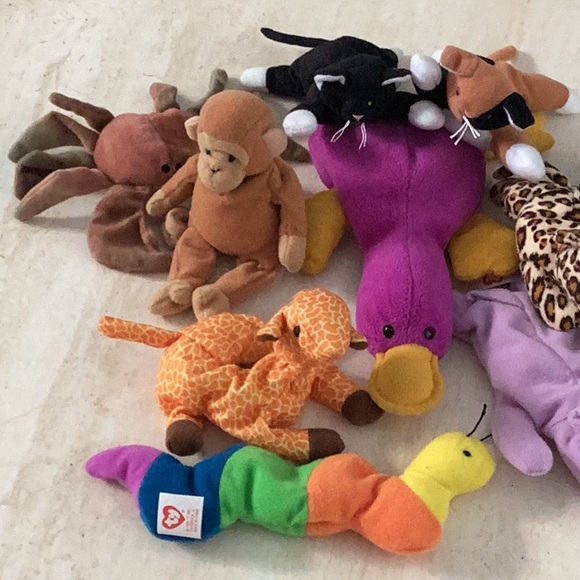 Ty Other Ty Beanie Babies Vintage 993 Toys Animals Lot Of 11 Teenie Beanie Baby Platypus